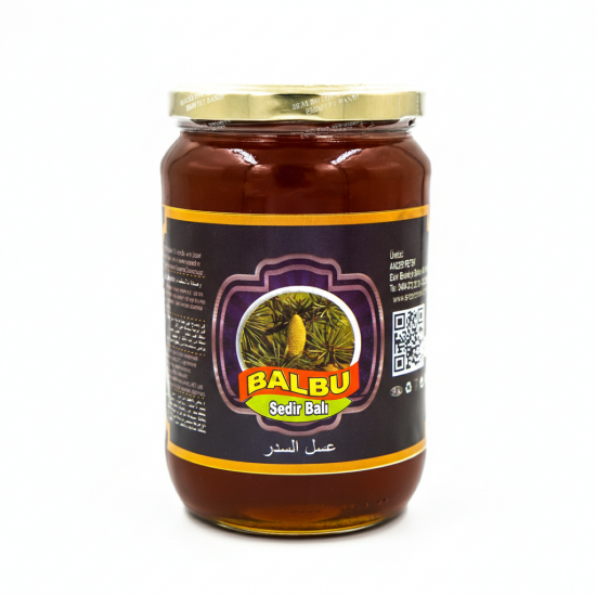 Yüksek rakımlı dağlardaki sedir ağacı ormanından elde edilen doğal salgı balı GR