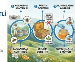 676 Numaralı Coğrafi İşaretli Anzer Balı: Rize İl Tarım ve HARÜM Onaylı Denetim Süreci