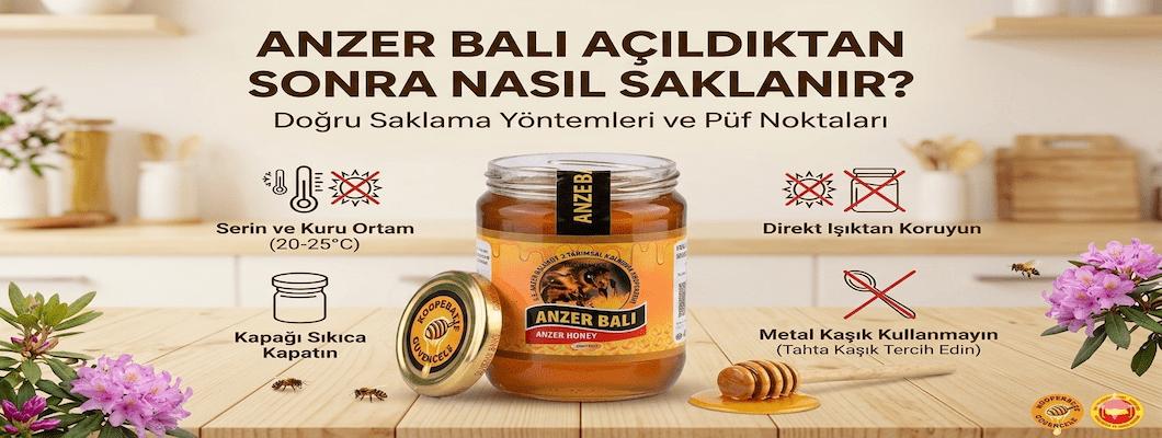 Anzer Balı Açıldıktan Sonra Nasıl Saklanır? Doğru Saklama Yöntemleri
