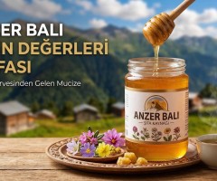 Anzer Balı Besin Değerleri: Gerçek Şifa Kaynağı Hakkında Her Şey