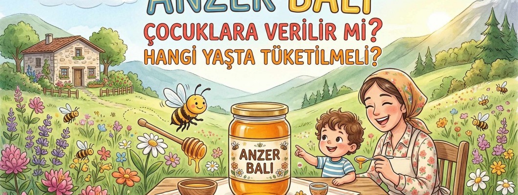 Anzer Balı Çocuklara Verilir mi? Hangi Yaşta Tüketilmeli