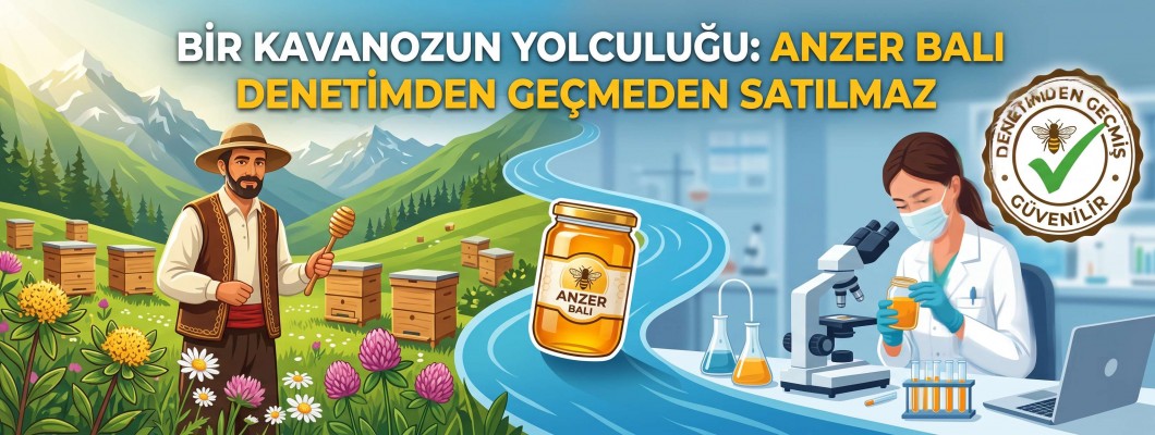 Bir Kavanozun Yolculuğu: Anzer Balı Denetimden Geçmeden Satılmaz