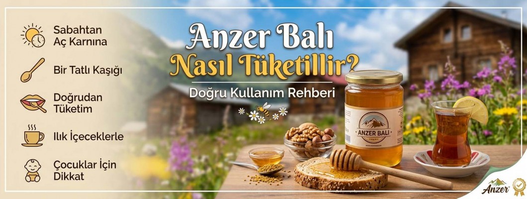 Anzer Balı Nasıl Tüketilir?