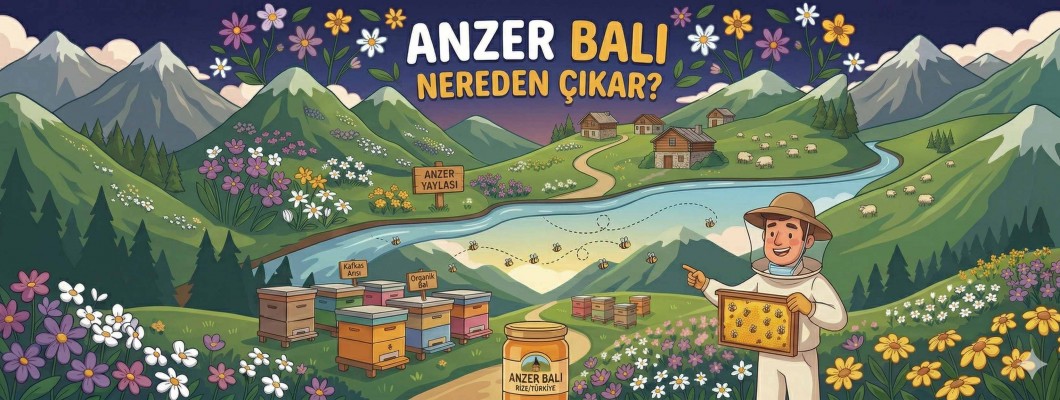 Anzer Balı Nerden Çıkar