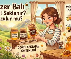 Anzer Balı Nasıl Saklanır? Bozulur mu? Doğru Saklama Yöntemleri