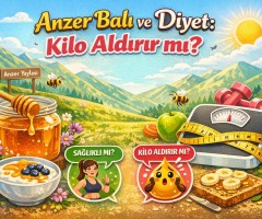 Anzer Balı Kilo Aldırır mı? Diyette Tüketilir mi?| Sağlıklı Beslenme Rehberi