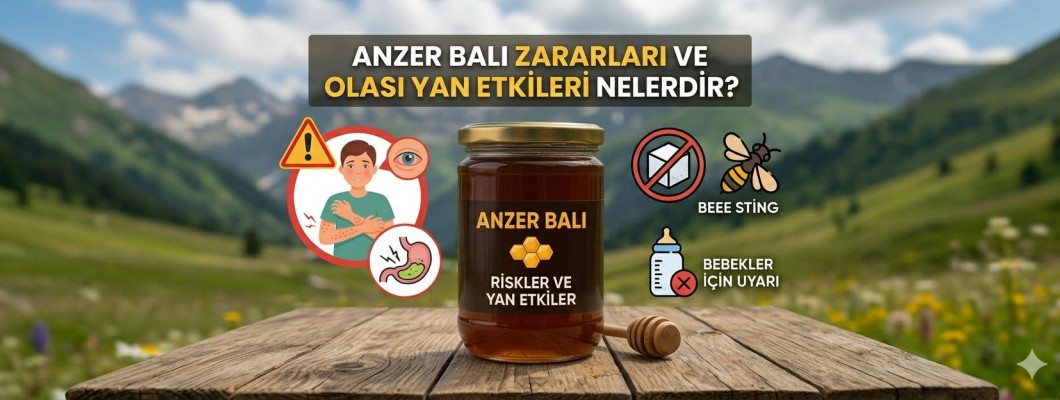 Anzer Balı Zararları ve Olası Yan Etkileri Nelerdir?