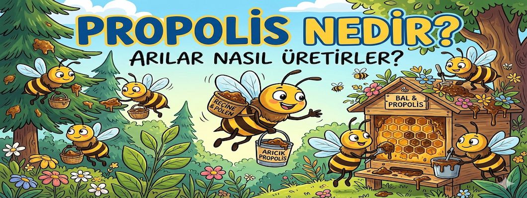 Propolis Nedir? Arılar Nasıl Propolis Üretirler?