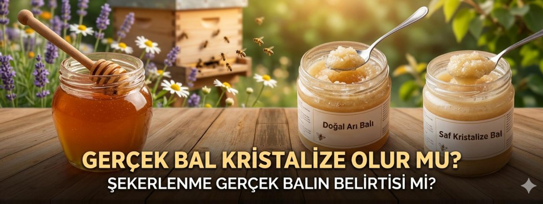Gerçek Bal Kristalize Olur Mu? | Şekerlenme Gerçek Balın Belirtisi mi?