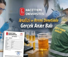 Hacettepe Analizi ve Resmi Denetimle Gerçek Anzer Balı