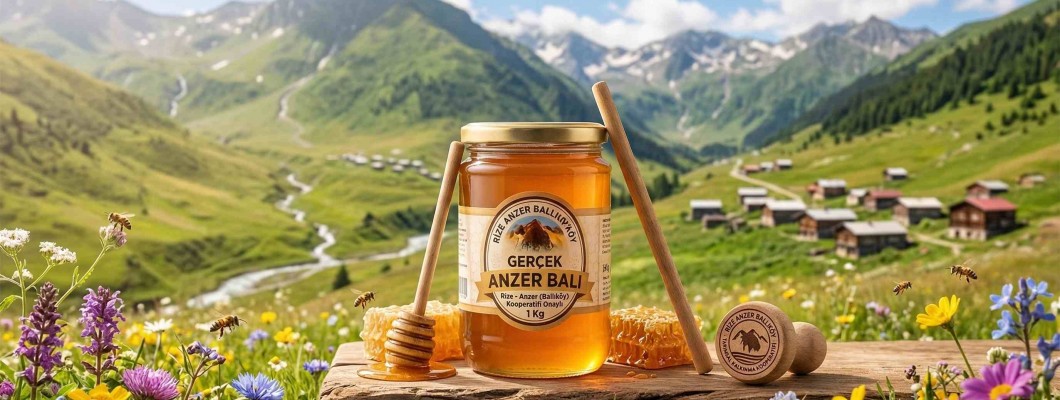 Anzer Balı 1 Kg | Hacettepe Analizli | Anzer Balı Koperatifi