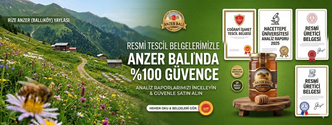 Coğrafi işaretli Anzer balı neden özel? Tescil ve kalite süreci