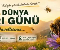 Rize’de Arıcılık Buluşması: 16. Dünya Arı Günü 2026