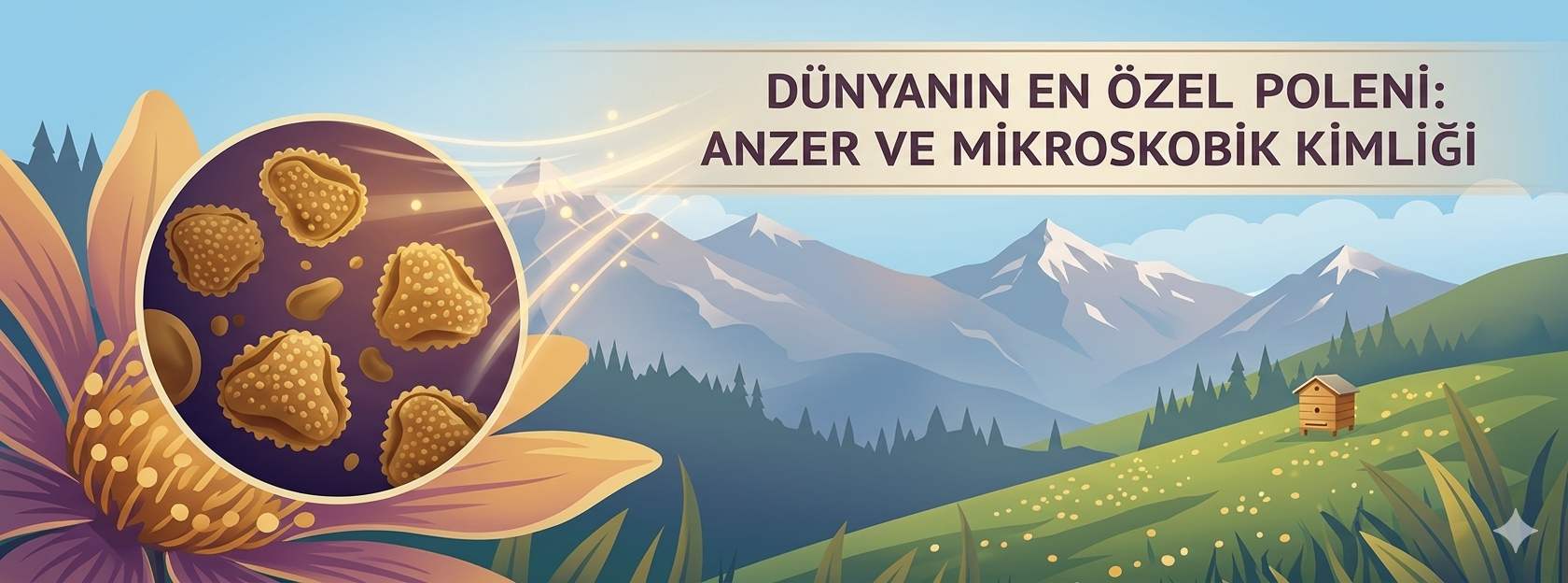 Anzer poleni mikroskobik yapı Hacettepe araştırması
