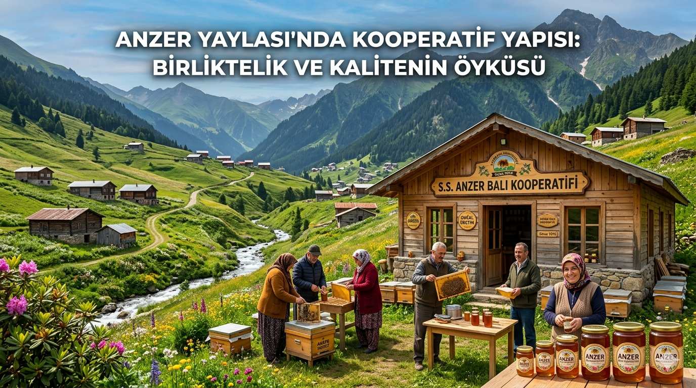 Anzer Yaylası bal kooperatifi yapısı