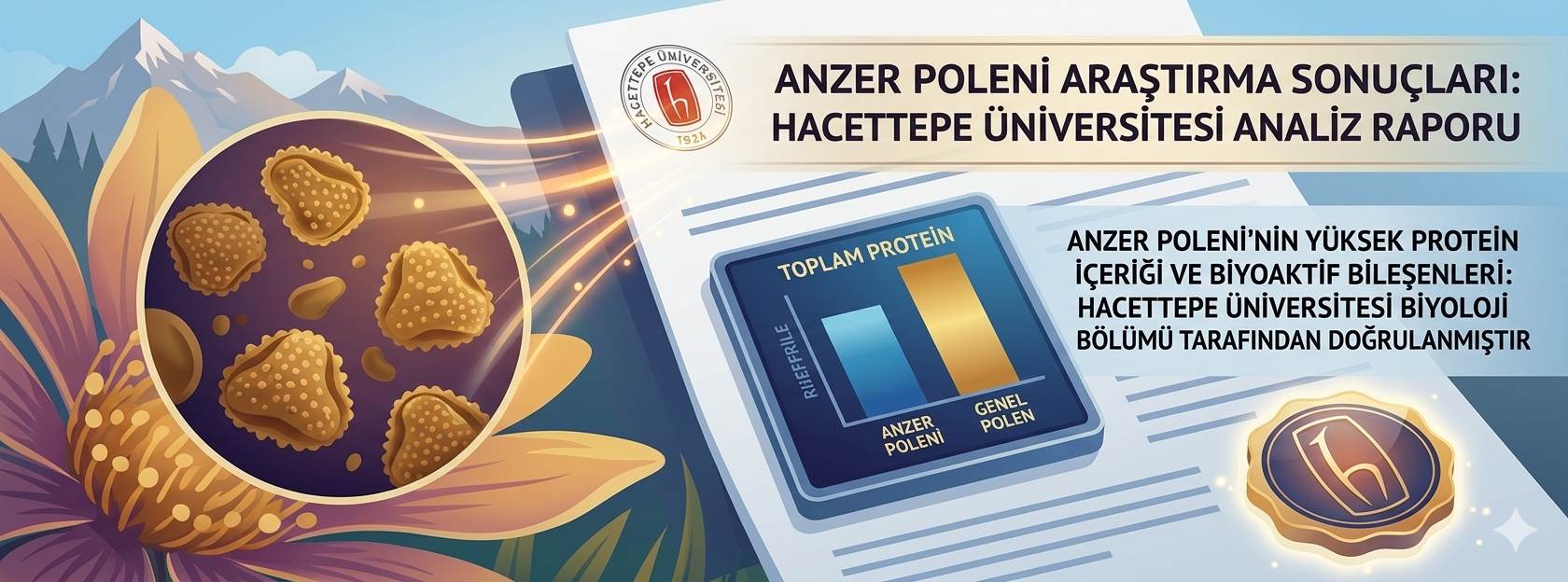 Hacettepe Anzer poleni analiz sonuçları